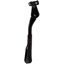Adjustable Folding Bicycle Kickstand Parking Rack Support Side Kick Stand Foot Brace Cycling Parts 20-29Inch Bike, Black