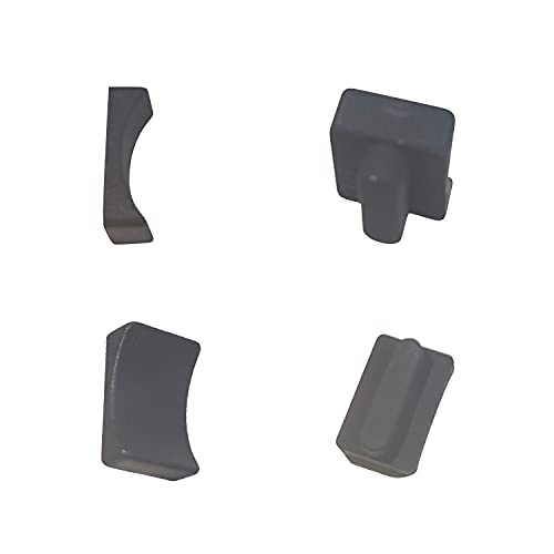 Tiakia Alfombrilla de goma (Negro) Cover