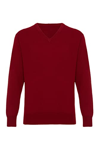 Lona Scott Men's Cashmere V Neck Sweater