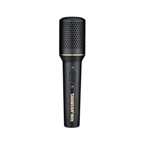 TAKSTAR Handheld Microphone, Super-Cardioid Dynamic Mic with 16ft XLR Audio Cable to 1/4” Audio Connection, 3.5mm Adapter, ON/Off Switch, Karaoke Microphone for Singing, AMP, Speaker(DM103)