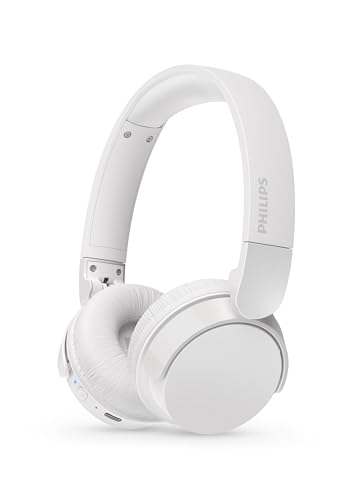 Philips TAH4209WH Casque sans Fil Supra-aural Bluetooth léger, Isolation phonique Passive, 55...