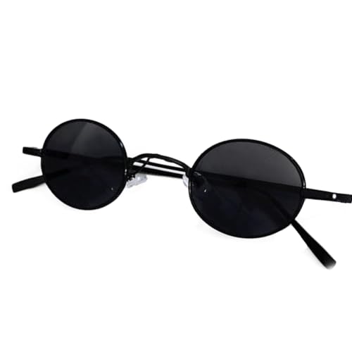 Image of Gojo Satoru Cosplay Glasses Jujutsu Kaisen COS Prop Retro Small Round Eyeglasses