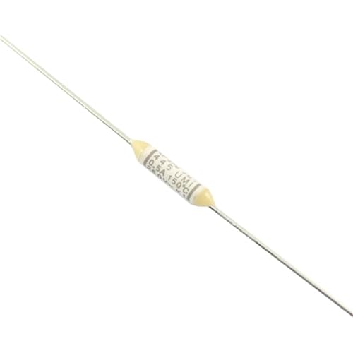 Fusible thermique 150C 0.5A 250V axial type 445 pour protection circuit