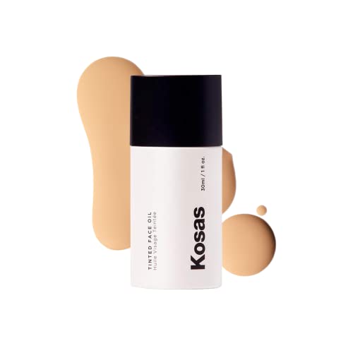 Kosas Tinted Face Oil | Nourishing, Light-Coverage Tinted Foundation, (Tone 03) #TOP17