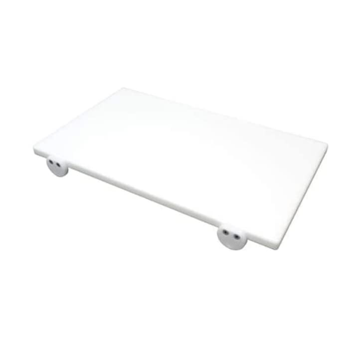 Generico Tagliere Professionale in Polietilene Misura CM. 60x40x2 con Fermi Made in Italy (Verde)