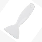 Yhenlovtt Kühlschrank-Enteiser aus Kunststoff, Eiskratzer, Auftau-Reinigungsgerät für Gefrierschrank-Wartung, 135 x 60 mm, weiß, Küchenhelfer zur Eisentfernung