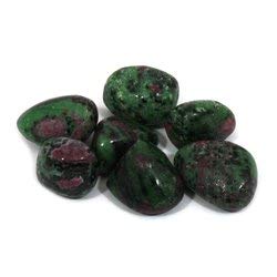 CrystalAge Ruby Zoisite Tumble Stone (25-30mm)