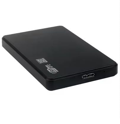 CARE CASE 1 TB Portable External Hard Disk Drive - 1TB - 1 Year Warranty - USB 3.0 for PC Laptop Windows Mac Xbox PlayStation - High Performance External HDD - Black (1TB) 3 213SO89w