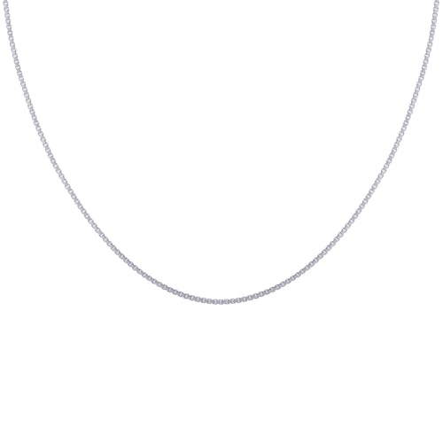Chaine en Argent 925 maille vénitienne 1mm idée cadeau bijoux intemporel