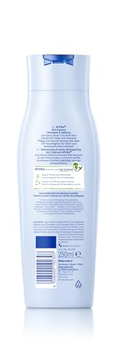 NIVEA 2in1 Express Shampoo & Spülung (250 ml), intensive Haarpflege mit Aloe Vera und Glanz Serum, Haarshampoo & Spülung für schnelle, unkomplizierte Pflege