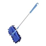 Baluue Mini Trapeador Juguete Educativo de Chenilla para Limpieza Infantil Seguro y Duradero Juguete de para Niñas Color Azul