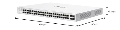 TP Link Festa FS352G 48 Ports Gigabit Ethernet PoE Rackable L2L2+ - vue 7