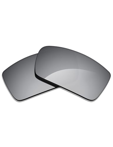 Image of Alphax Polarized Replacement Lenses for Oakley Gascan OO9014 60mm Sunglasses | Glare Reduction | Precision Cutting
