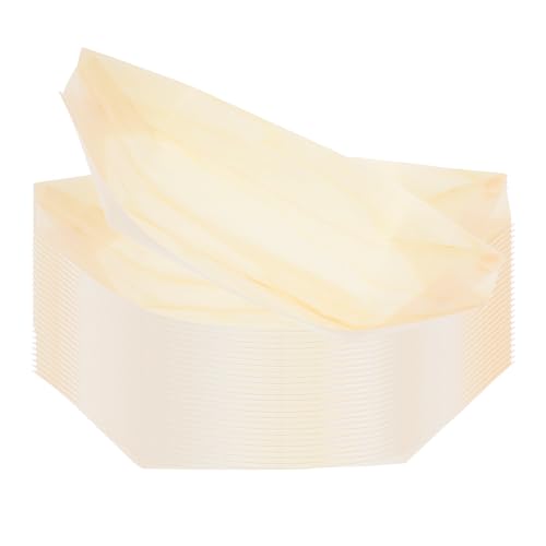 Platos de madera para sushi en forma de bote x50 miniatura 1