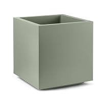 VECA VASO QUADRATO INDOOR LIVING MATT 15 CM TERRA DOLOMIA