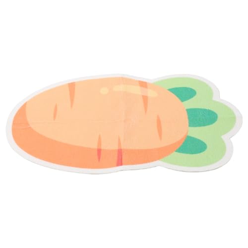 GANAZONO Katzenkratzmatte Wand Karottenform Kratzspielzeug