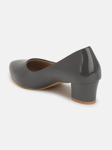Image of Marc Loire Women's Block Heel Pump Shoes for Office, Party and Formal Occasions