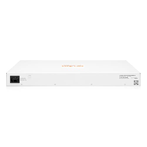 HPE Networking Instant On Switch Series 1830 24-Port Gb Smart-Managed Layer 2 Ethernet Switch with PoE | 24x 1G | 2X SFP | 12x CL4 PoE (195W) | Fan-Less | US Cord (JL813A#ABA) by Hewlett Packard Enterprise - Image 5