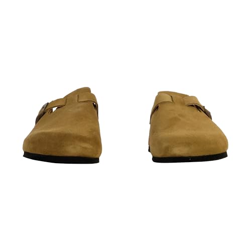 Mules planas de cuero Natural World: elegancia y confort duradero 5