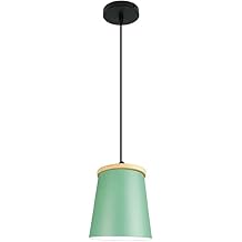 THAELY Round Dining Room Hanging Lamp Single Kitchen Island Ceiling Lamp Top of The Kitchen Sink Led Pendant Lights 1 Pack Corridor,Entryway,Hallway Modern Multi Colour Lighting Fixture