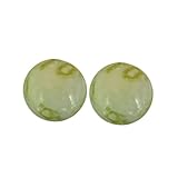 NOLITOY 2pcs Creative Jade Hand Massage Balls for Elders Natural Solid Fitness Balls for Relaxation Hand Therapy Random Grain Color