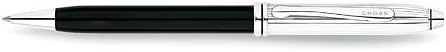 Cross Townsend Tuxedo / Rhodium Plated Ballpoint Pen - 552-2