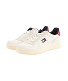 (トミーヒルフィガー) TOMMY HILFIGER レトロバスケットシューズ EM01681 25cm ホワイトYBL