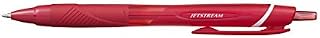 uni-ball JETSTREAM SXN-150-07 RETRACTABLE ROLLERBALL PEN [Pack of 3] Red Barrel with Red Ink
