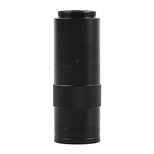 Microscope Accessories 100X Upgrade 130X Adjustable Zoom C Mount Lens Industrial Monocular Video Microscope Camera Lens for 25mm HDMI USB VGA Camera (Diameter : 50mm)
