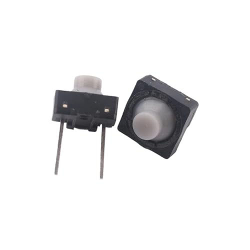 Interruptor silencioso de silicona micro switch táctil 8x8x5mm para pulsador PCB 50 uds