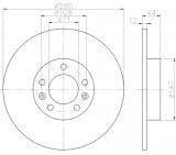 Textar 92238003 Brake DISCS