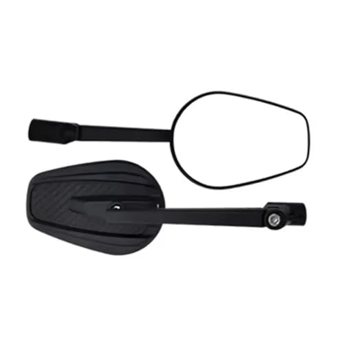 Rétroviseurs moto carbone anti angle mort avec adaptateurs 8mm et 10mm