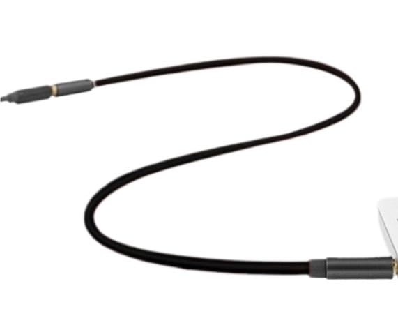Cable Extensor de Audio Jack 3.5mm Estéreo 1 m Blanco miniatura 3