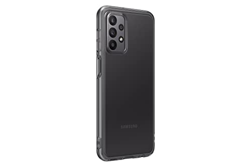 Samsung Soft Clear Cover custodia morbida per Galaxy A23 5G, Nero