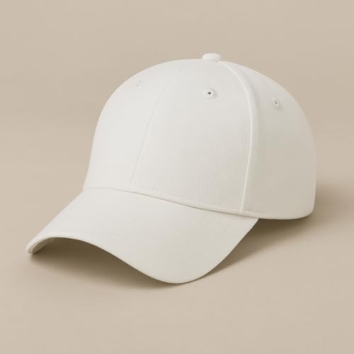 Image of Unisex Adjustable Baseball Cap Pack of 2 - Solid Color, Breathable, Stylish Cotton Caps for Men & Women - Outdoor Sports, Travel, Casual Wear