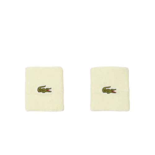 Image of Lacoste Unisex-Adult Unisex Sport Stretch Jersey Wristbands