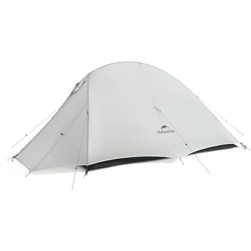 Naturehike Cloud Up UL Tienda De Campaña Para 1/2 Personas Compacta Ultraligera de Doble Capa Impermeable Cortaviento para Senderismo al Aire Libre Festivales