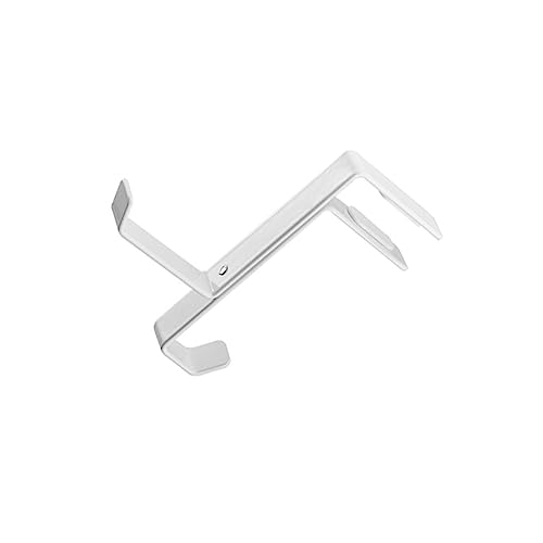 Yardenfun Gaming Headphone Hanger Headset Stand Headset Holder for Desk Under Desk Headphone Holder Gaming Headset Display Desktop Stand Under Desk Headset Holder Stretch Bag White Iron