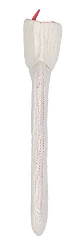 BRANDSSELLER Wärmeflasche Wärmekissen mit Strickmuster-Bezug - 1,6L - Creme/Strickdesign