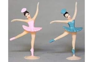 24 Pack Ballerina Figurines Cake Toppers