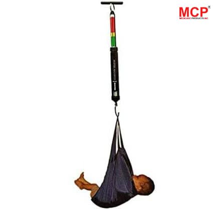 Image of MCP Healthcare Baby Spring Balance 5 kg Portable Portable Scale Spring Balance Hook Analog Weighing Scale