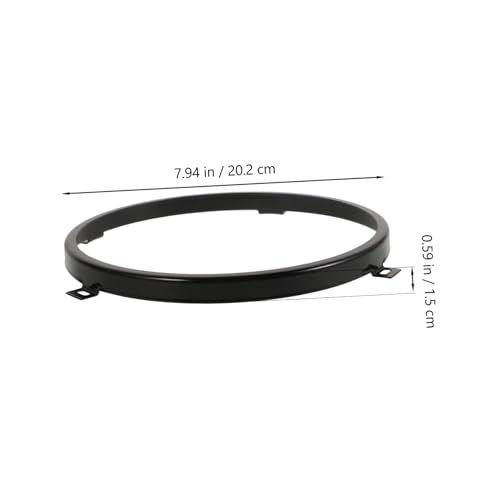 Support de phare rond cache de rechange et bague de retenue compatible avec Zerodeko