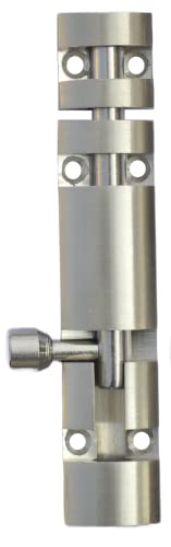 Image of DHAKAD TOWER BOLT STAINLESS STEEL ZYLO 4 INCH, PACK OF 4 PCS