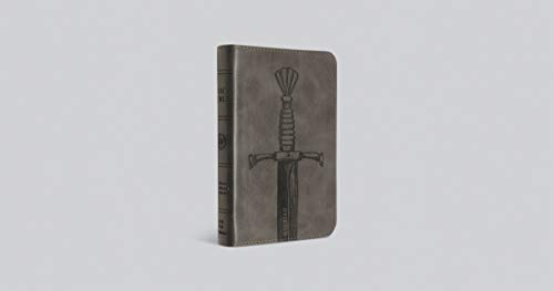 ESV Compact Bible (TruTone, Silver, Sword Design): English Standard Version, Silver Sword, Trutone