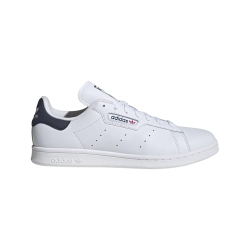 adidas Mens Stan Smith Perforated Lace Up Sneakers Shoes Casual - White