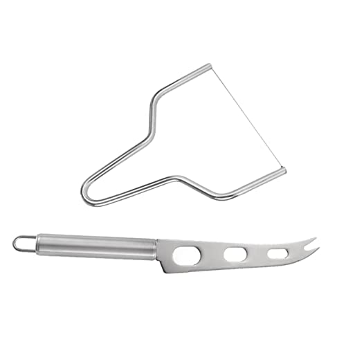 COLLBATH Butter Slicer Tool Cheese Cutting Tools Set Stainless Steel Cheese Cutter Slicer