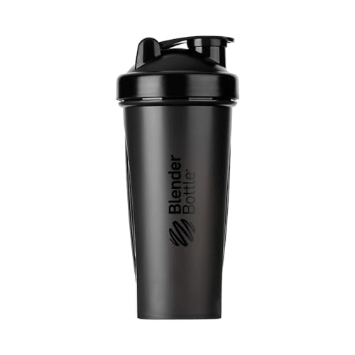 BlenderBottle Classic Botella de agua | Botella mezcladora de batidos de proteínas | con batidor Blenderball | libre de BPA | 820ml - Coral