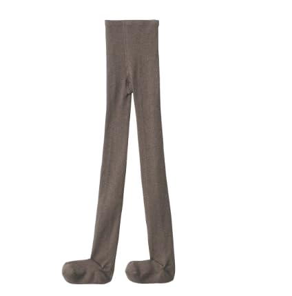 無印良品 婦人 足なり直角 かかとに合う タイツ レディース DGE05A5A モカブラウン 婦人Lのサムネイル