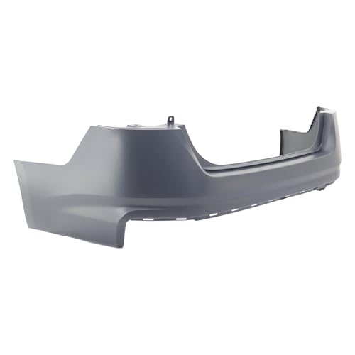 Image of FitParts Compatible with Nissan Altima 2019-2020 Rear Bumper Cover | Primed, Without Parking Sensor Holes, Sedan, Ready to Paint, OEM 850226CA0H, NI1100329