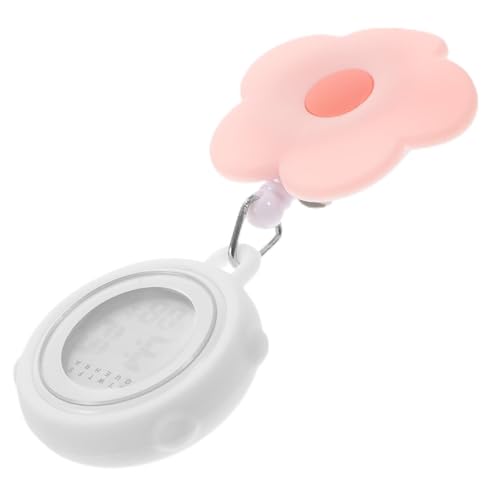 GALPADA 電子懐中時計 クリップ式 吊り下げ可能 デジタル表示 ナースウォッチ 学生や医療従事者に適した実用的なデザイン